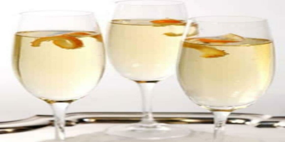 Cocktail de Champanhe e Clementina