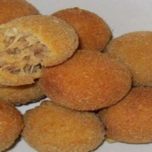 Croquete de Alheira e Grão