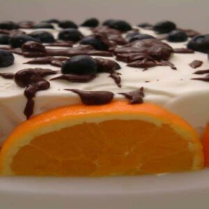 Bolo de Laranja Coberto