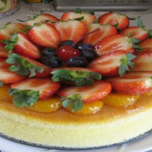 Cheesecake com Morangos