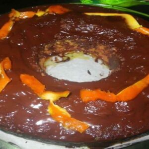 Encharcada de Laranja e Chocolate