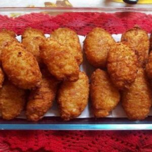 Bolinho de Arroz com Queijo