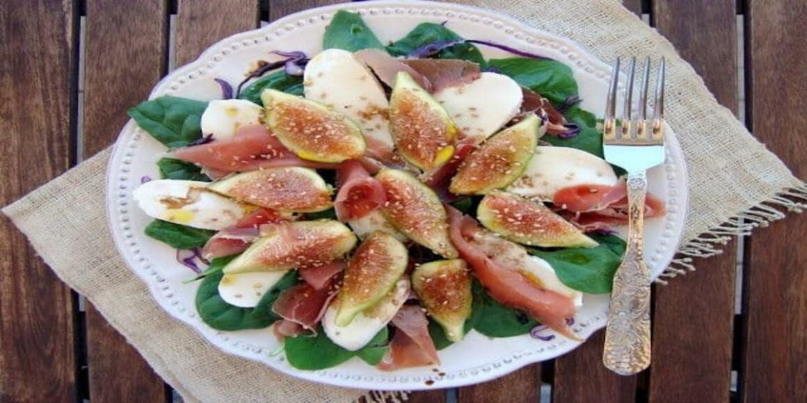 Salada de Figos com Mozzarella