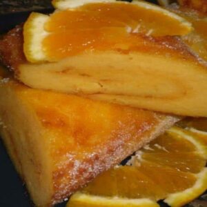 Torta Doce de Batata e Laranja