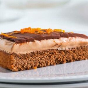 Bolo de Chocolate com Mousse de Café