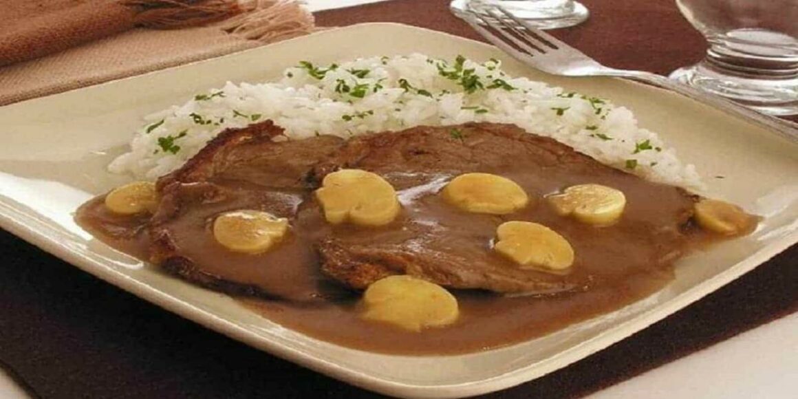 Bife com Molho da Madeira